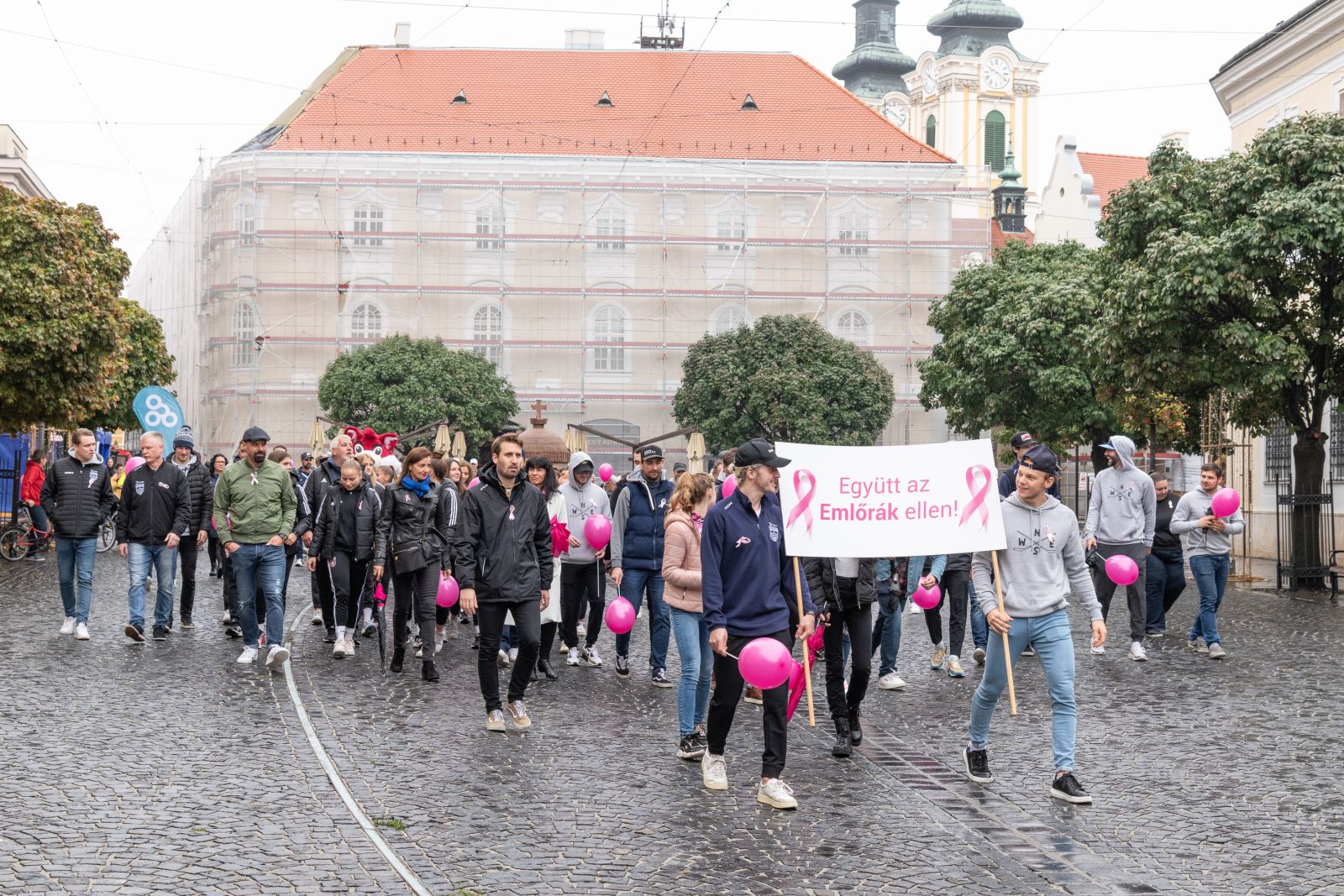 Mellrák elleni séta a Belvárosban 2022.