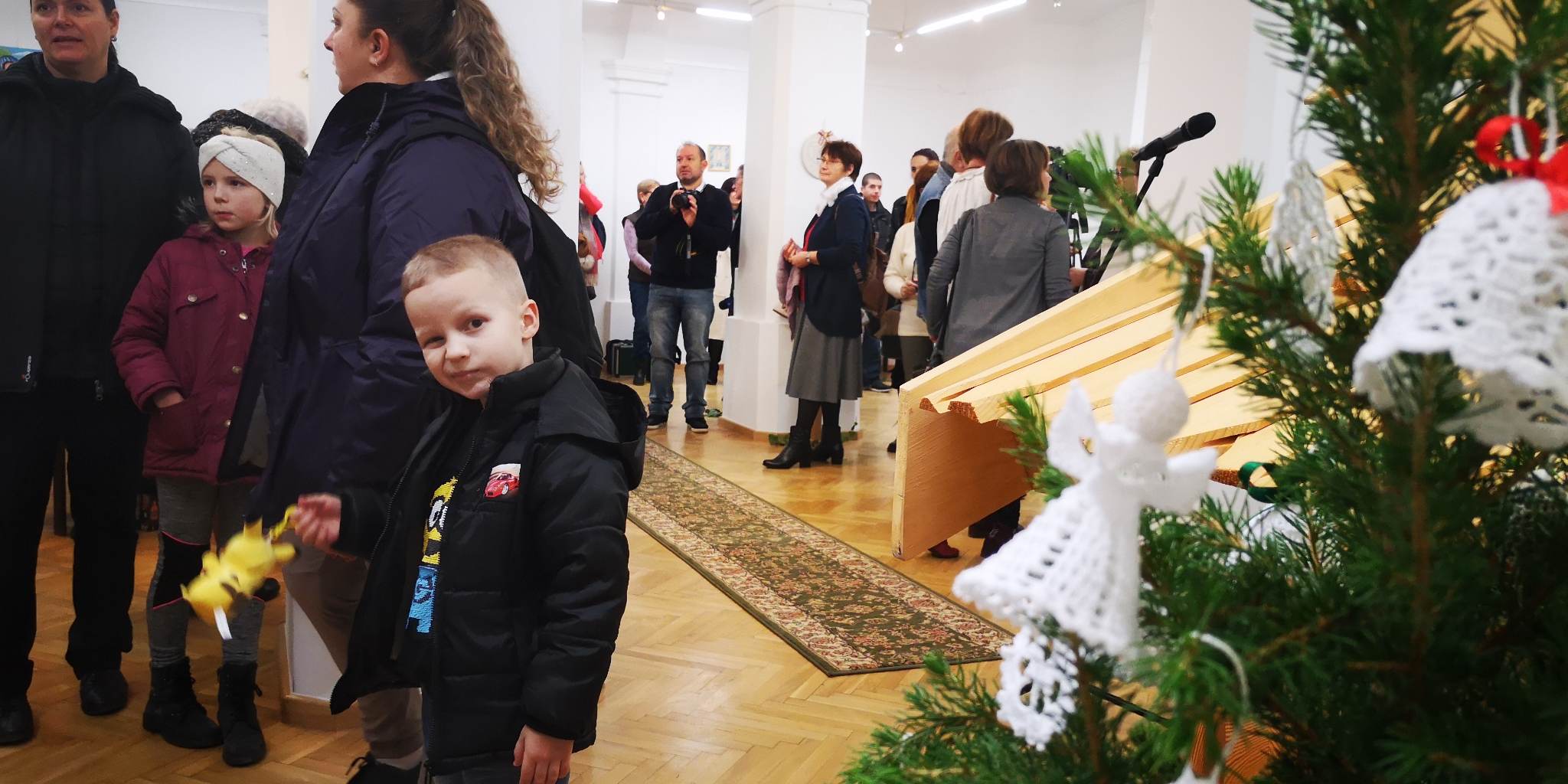 A XX. Betlehemi szép csillag kiállítás megnyitója