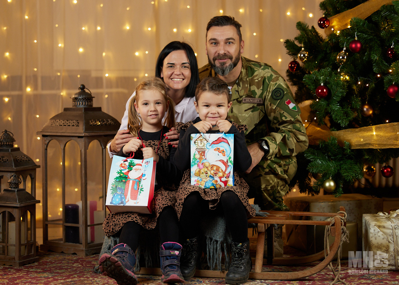 Helyőrségi Mikulás az MH 43. ezrednél