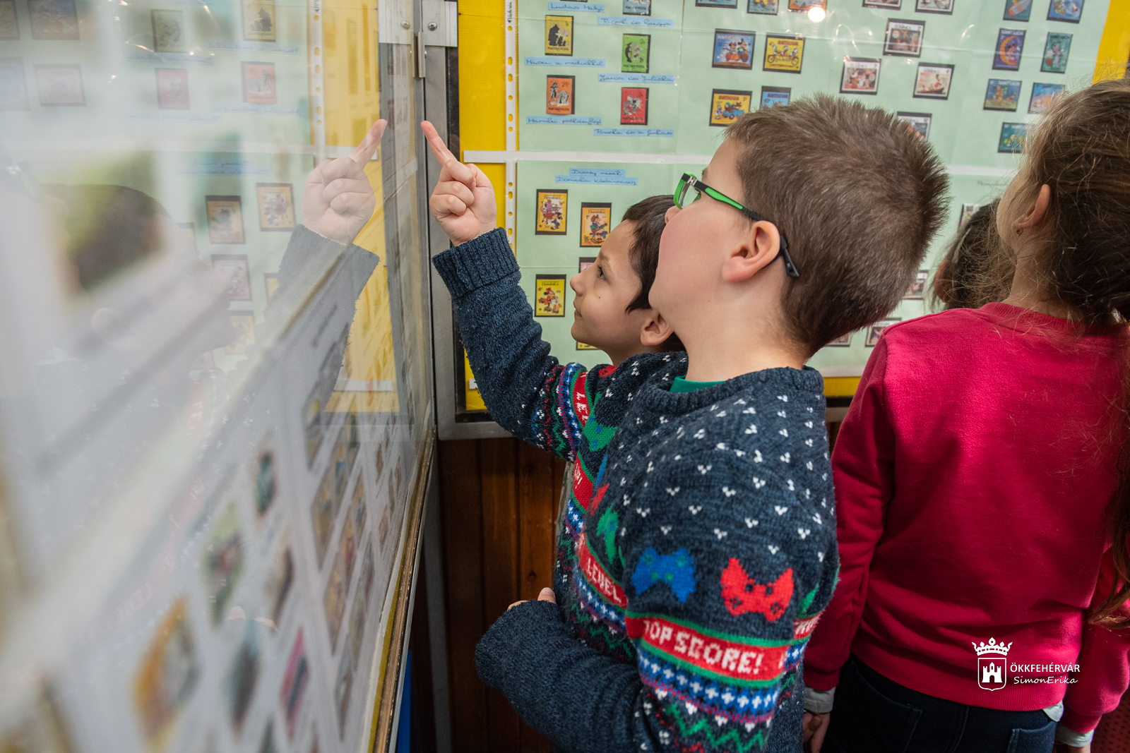 Bélyegbemutató a Tóvárosi Általános Iskolában