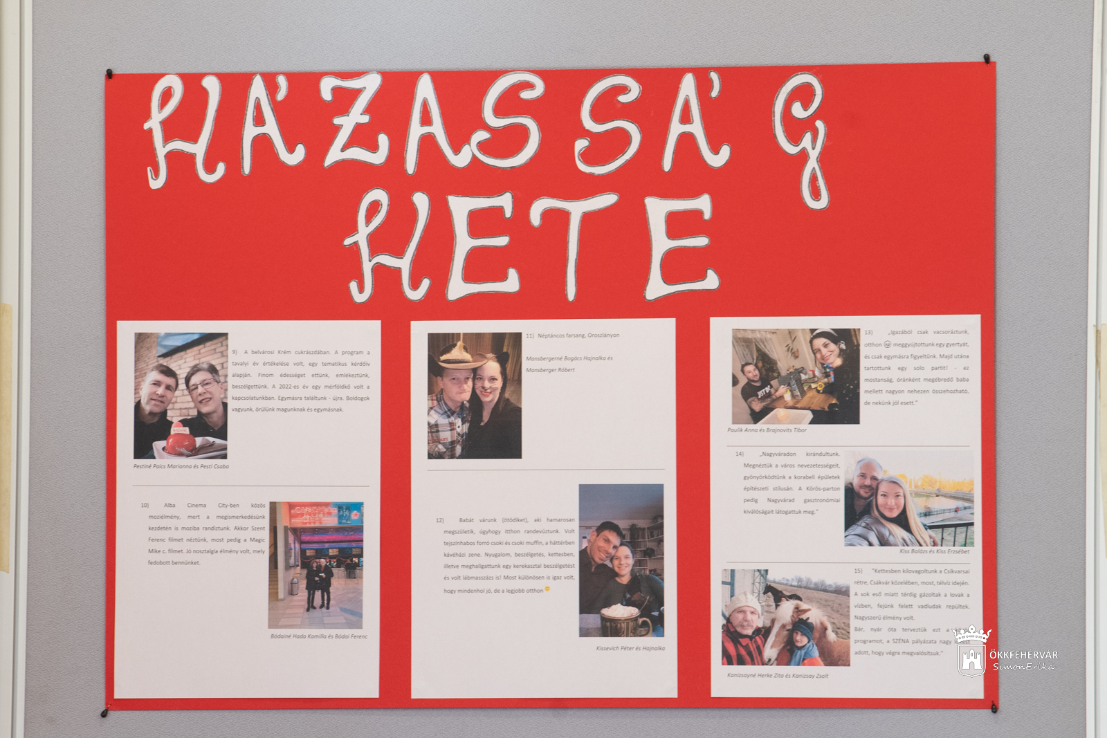 Kiosztották a díjakat a Házasság Hete pályázaton