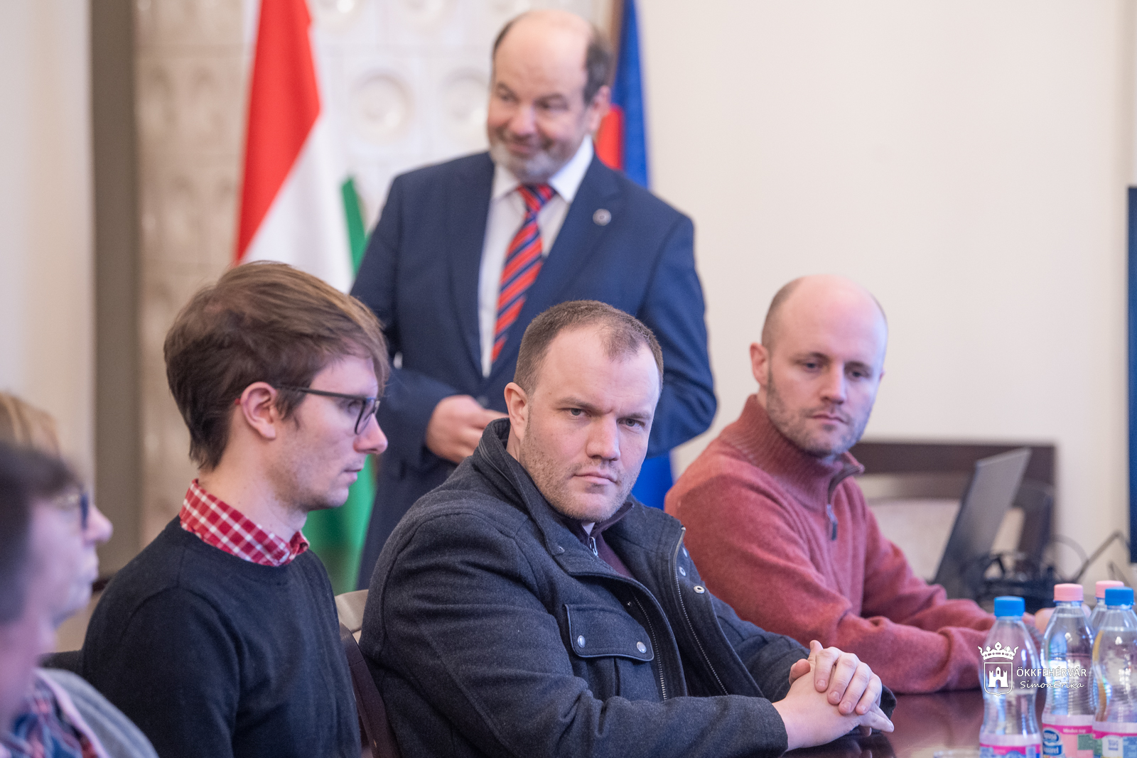 Az MCC külföldi vendégoktatói a Városházán