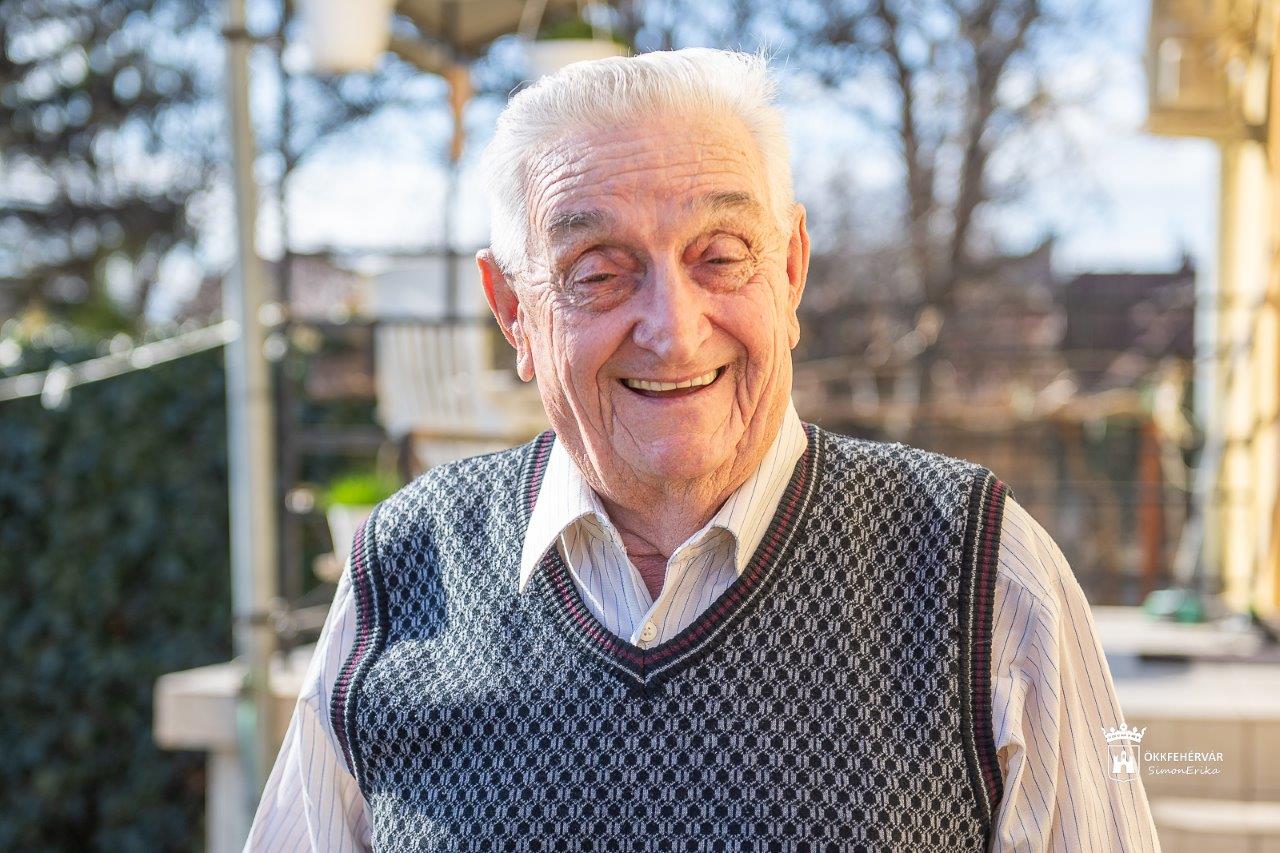 Nagy Györgyöt köszöntötték a kilencvenediken