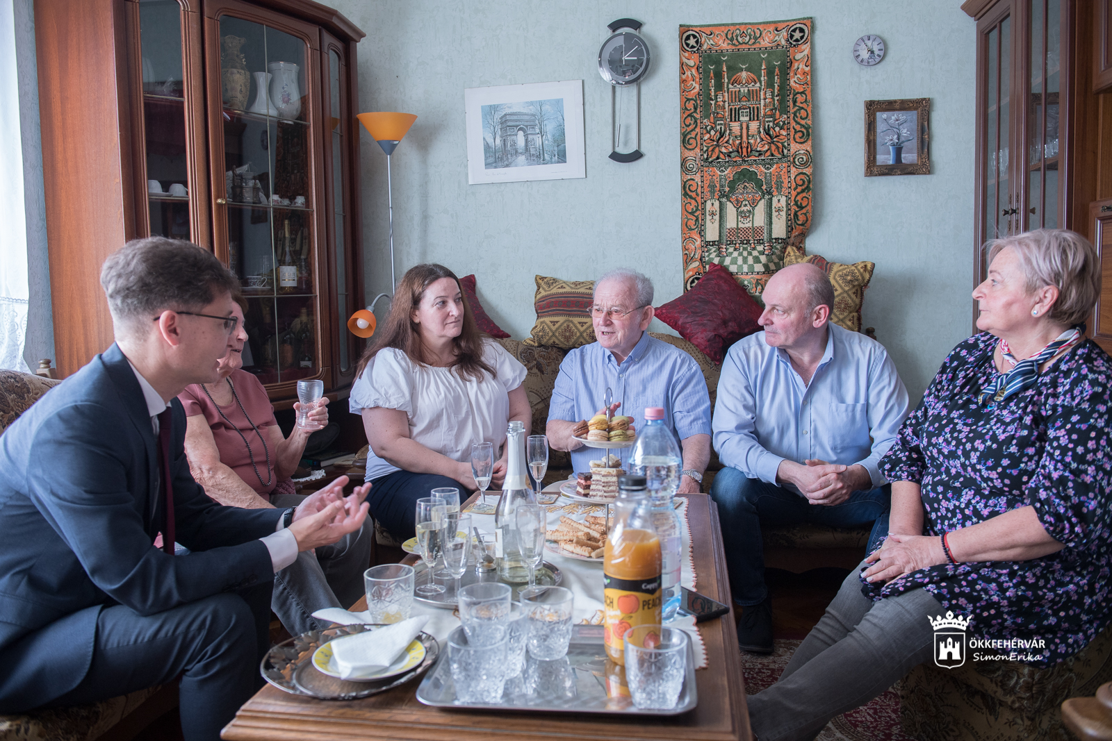 Gyémántlakodalmát ünnepelte a Hiedl-házaspár