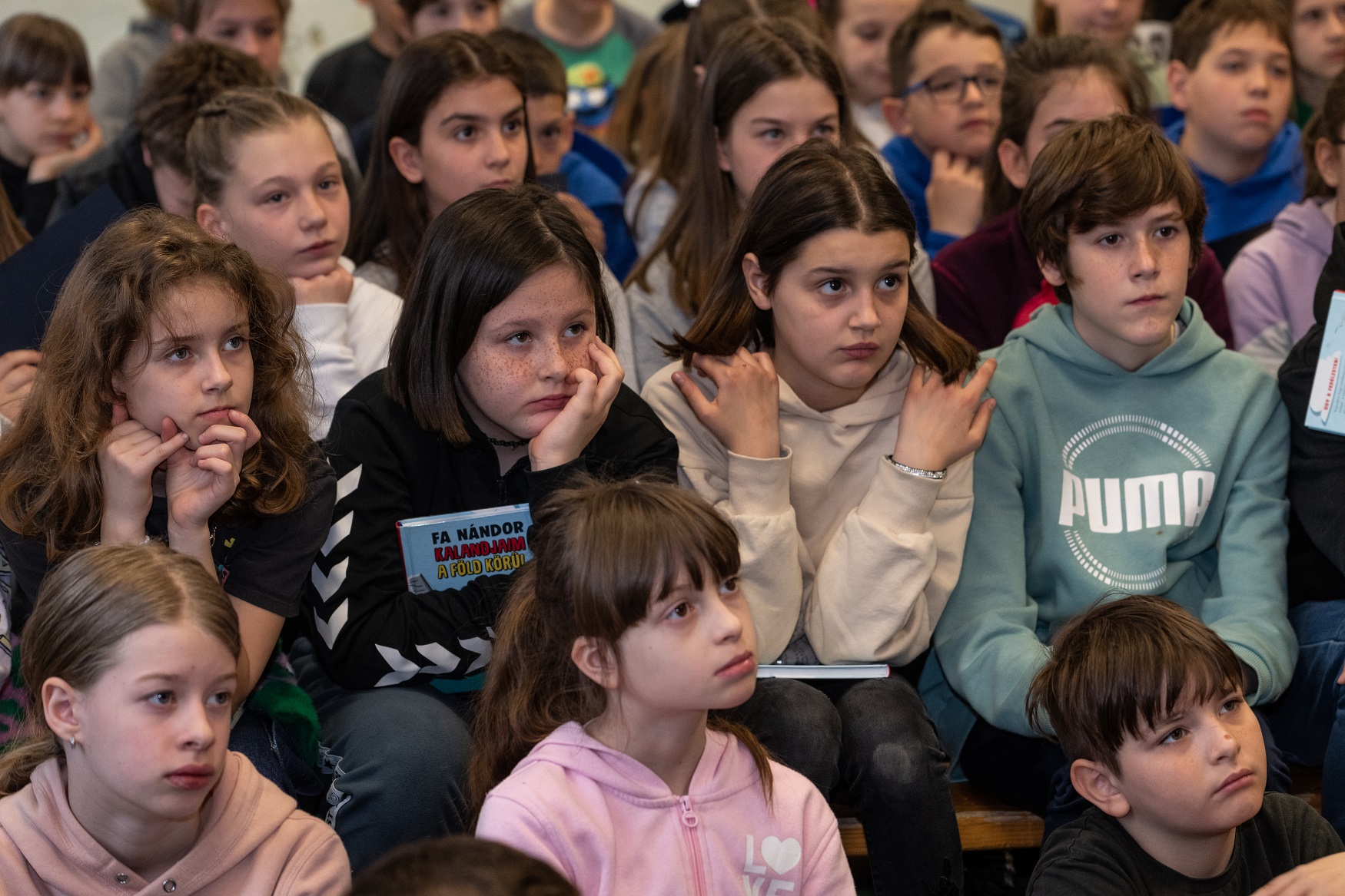 Fa Nándor mesélt kalandjairól a Zentai úti iskolában