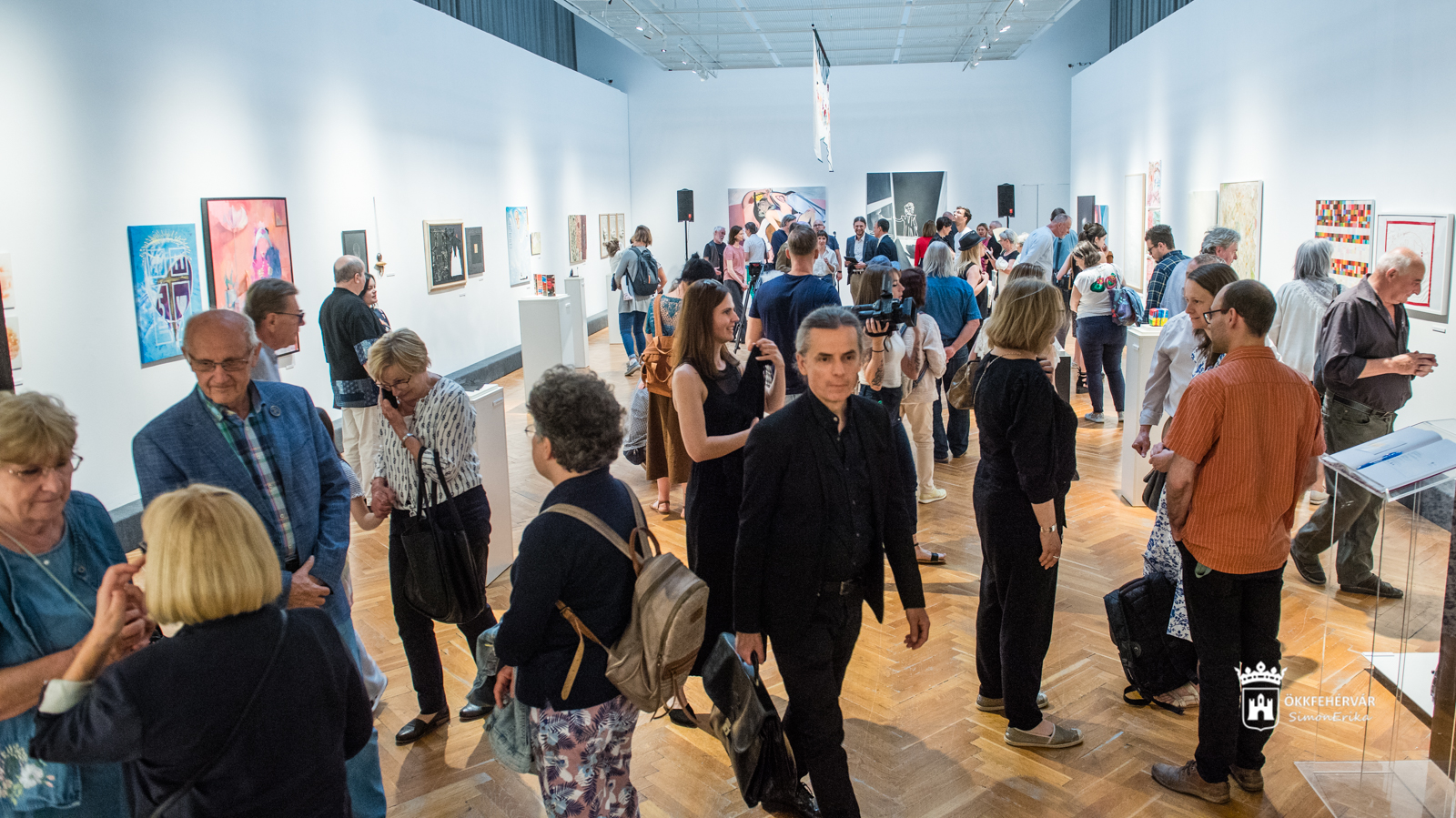 Képeken a Fejér Vármegyei Tárlat megnyitója