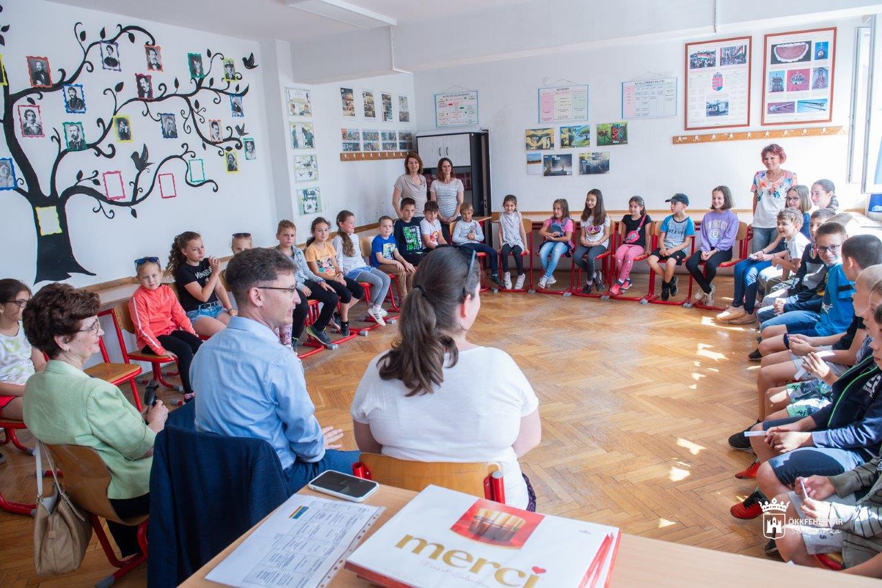 Polgármesteri látogatás a Videoton Dolgozókért Alapítvány táborában