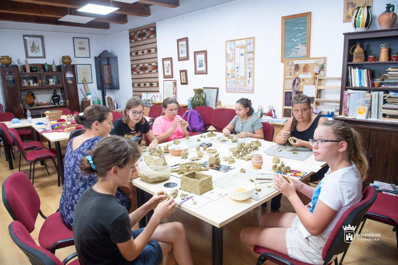 Gyermekműhely alkotóhét a Kézművesek Házában