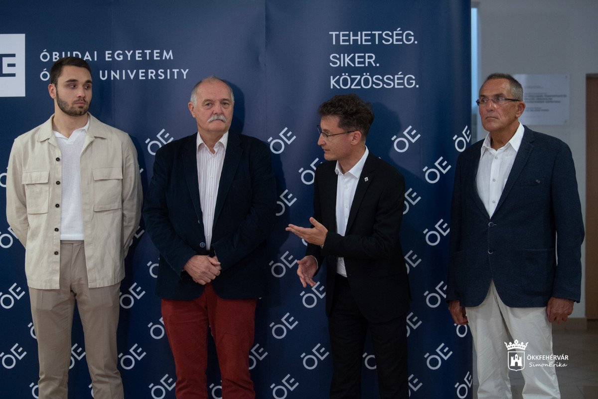 Olimpiai bajnok hallgató az OE Alba Regia Műszaki Karán