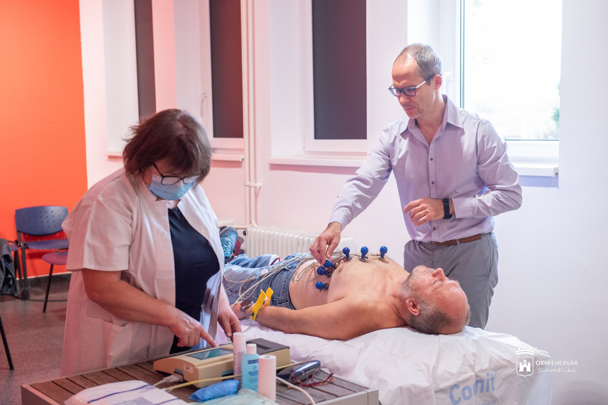 Egészségügyi szűrőnap az Öreghegyen 2023.