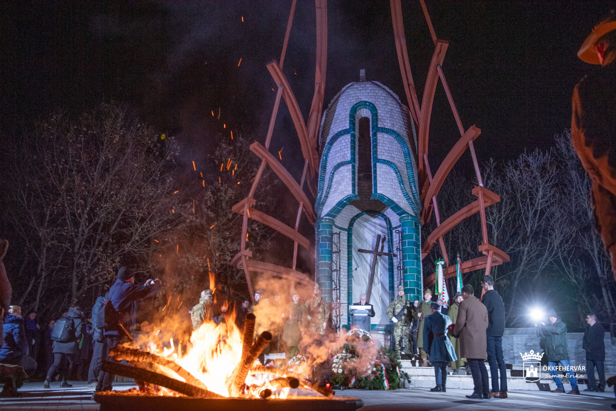 Megemlékezés a doni tragédia 81. évfordulóján a Mészeg-hegyen