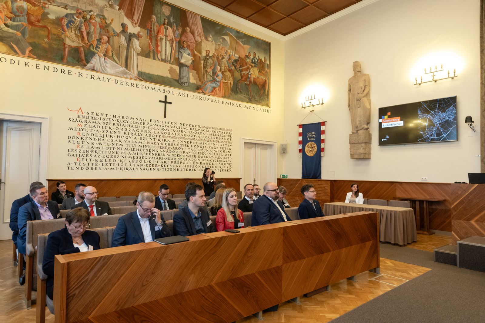 Adózás 2024. - szakmai fórumot tartottak a Városházán