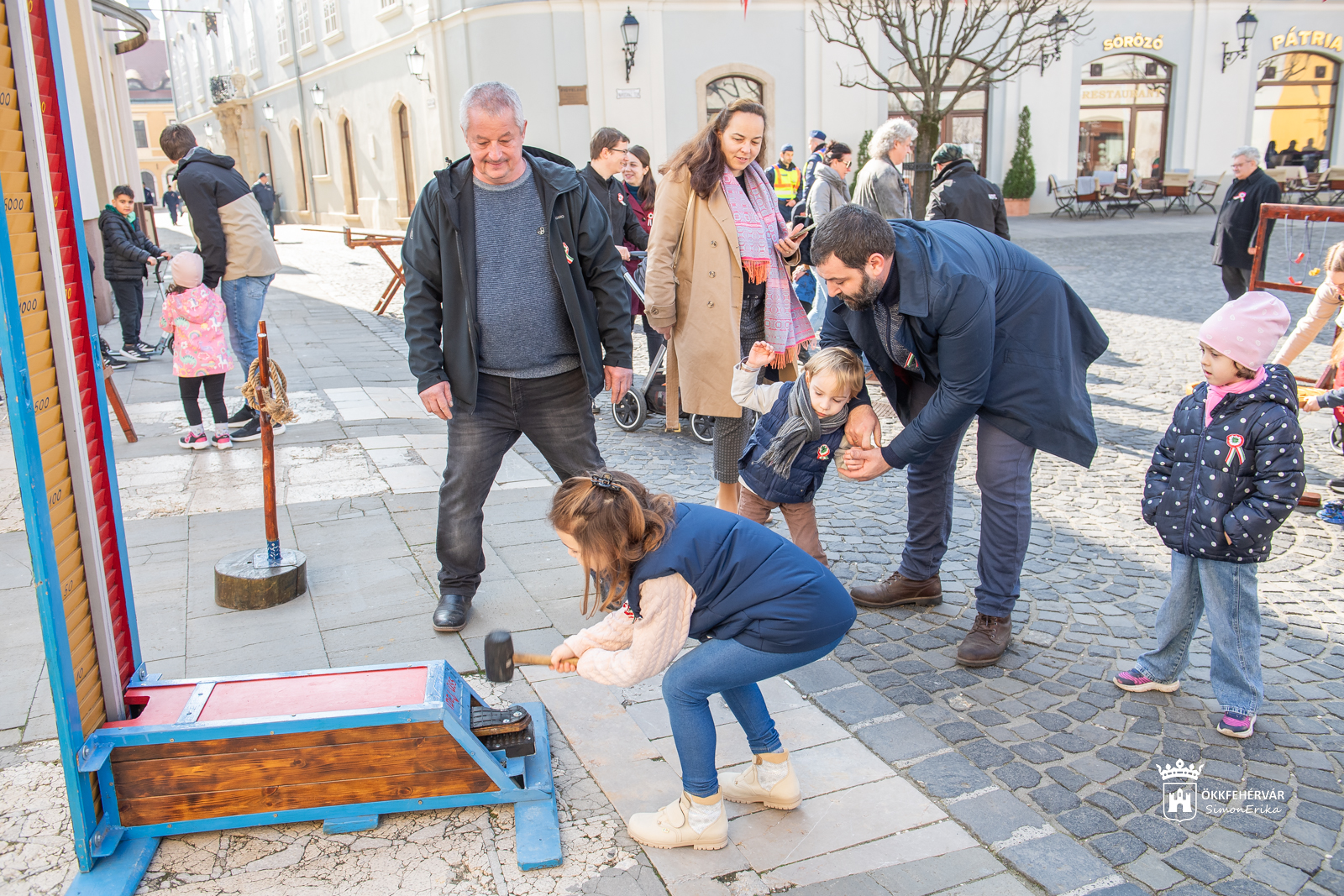 József-napi vásár Fehérvár belvárosában