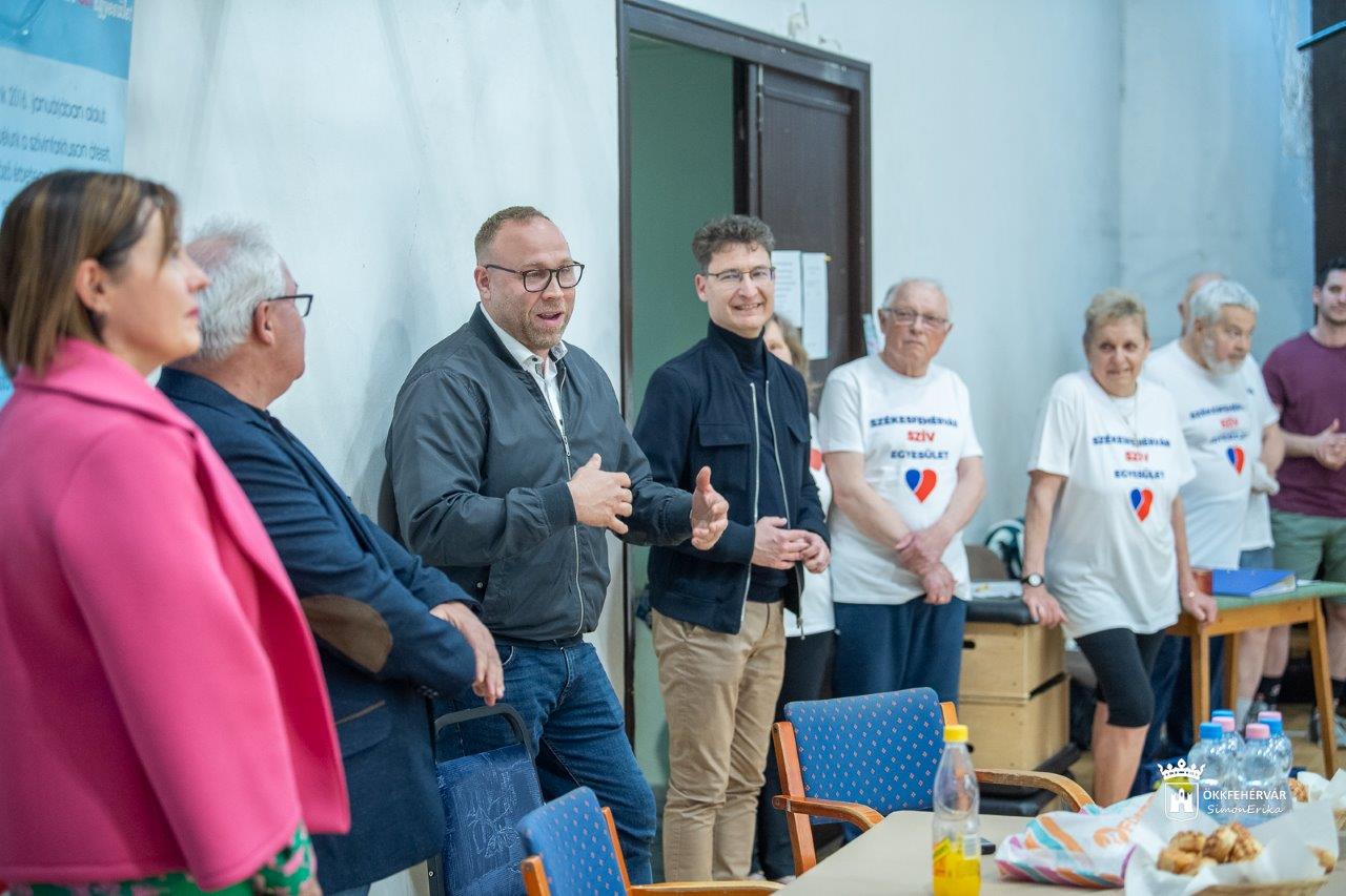 Polgármesteri találkozó a Székesfehérvári Szív Egyesület tagjaival
