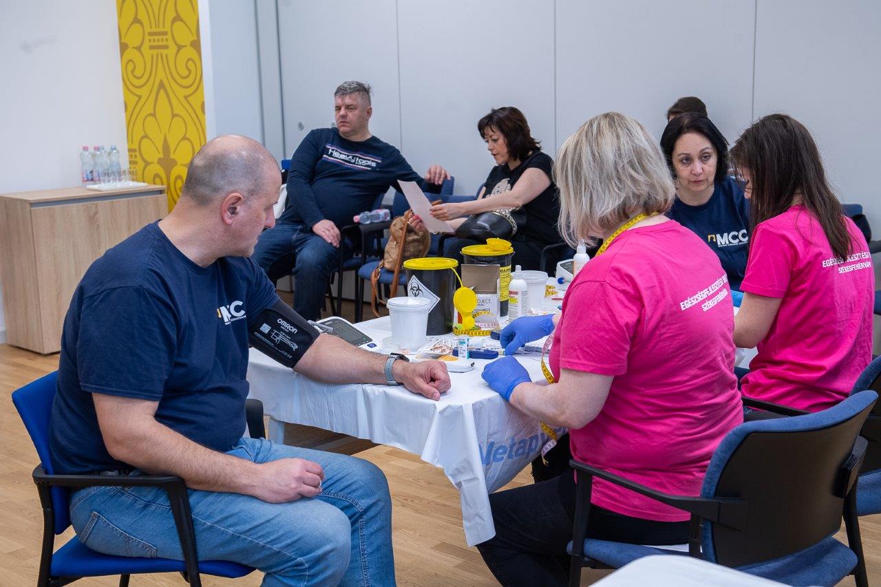 Családi egészségnap a fehérvári MCC-nél