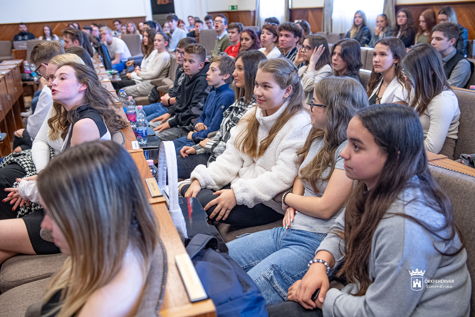 A Székesfehérvári Diáktanács szakmai napja a Városházán