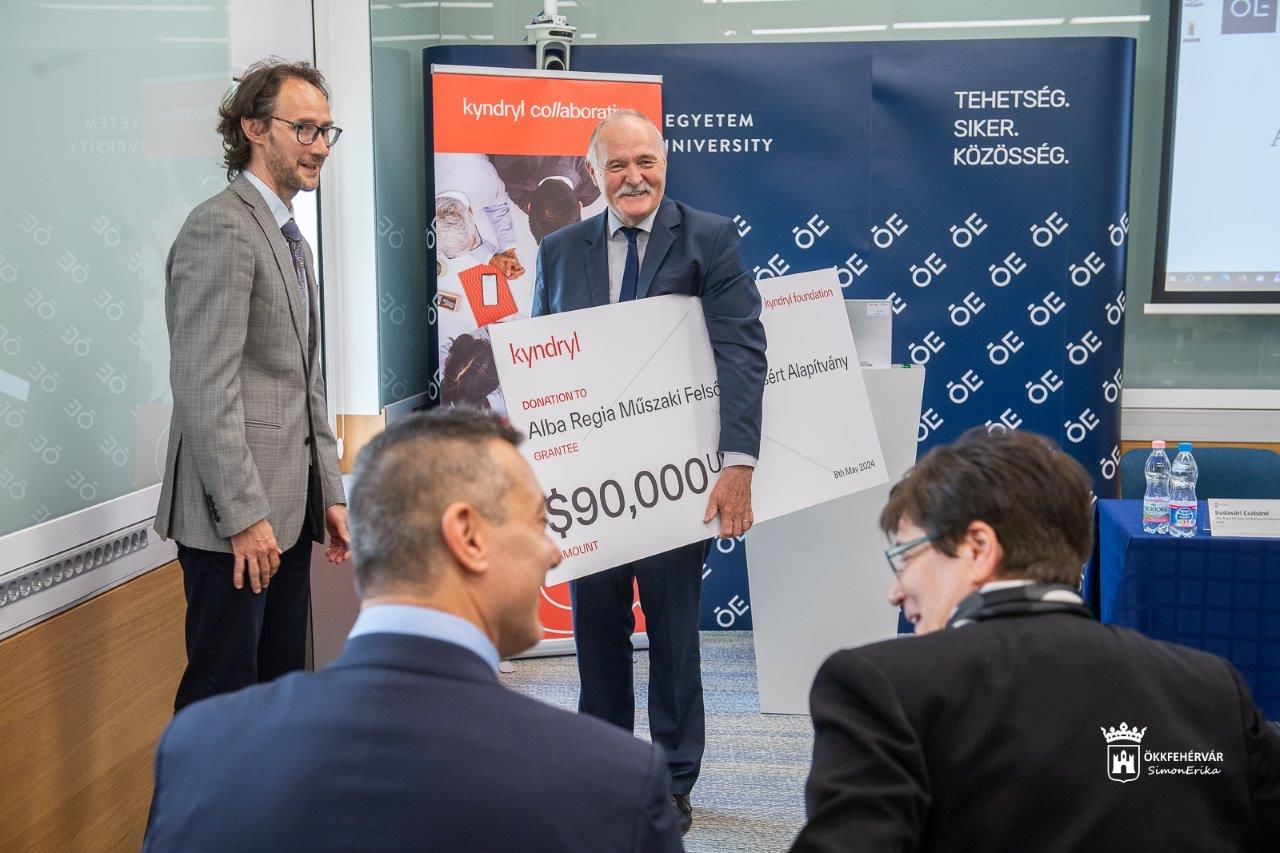 A Kyndryl Hungary Kft. is együttműködik az Óbudai Egyetemmel