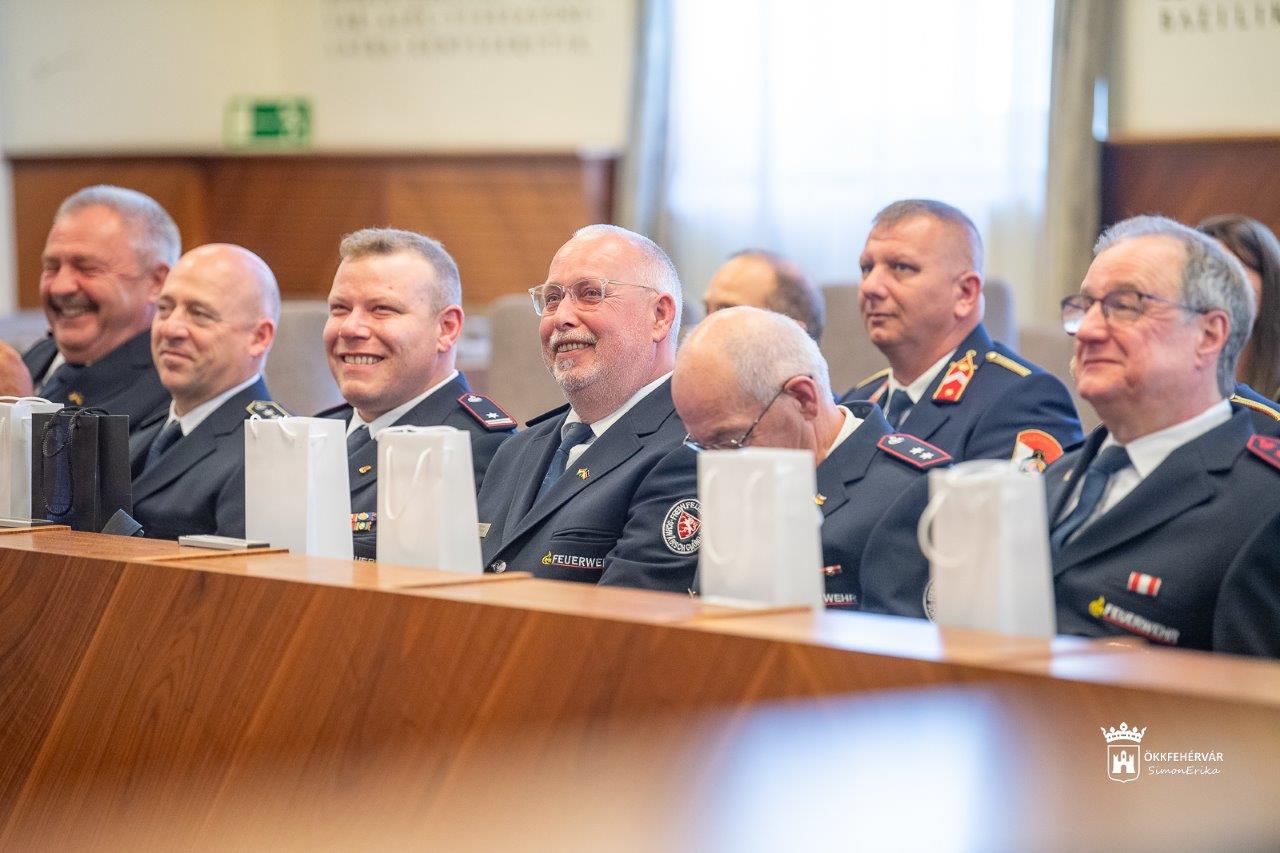 Ünnepelt Schwäbisch Gmünd és Fehérvár tűzoltóközössége
