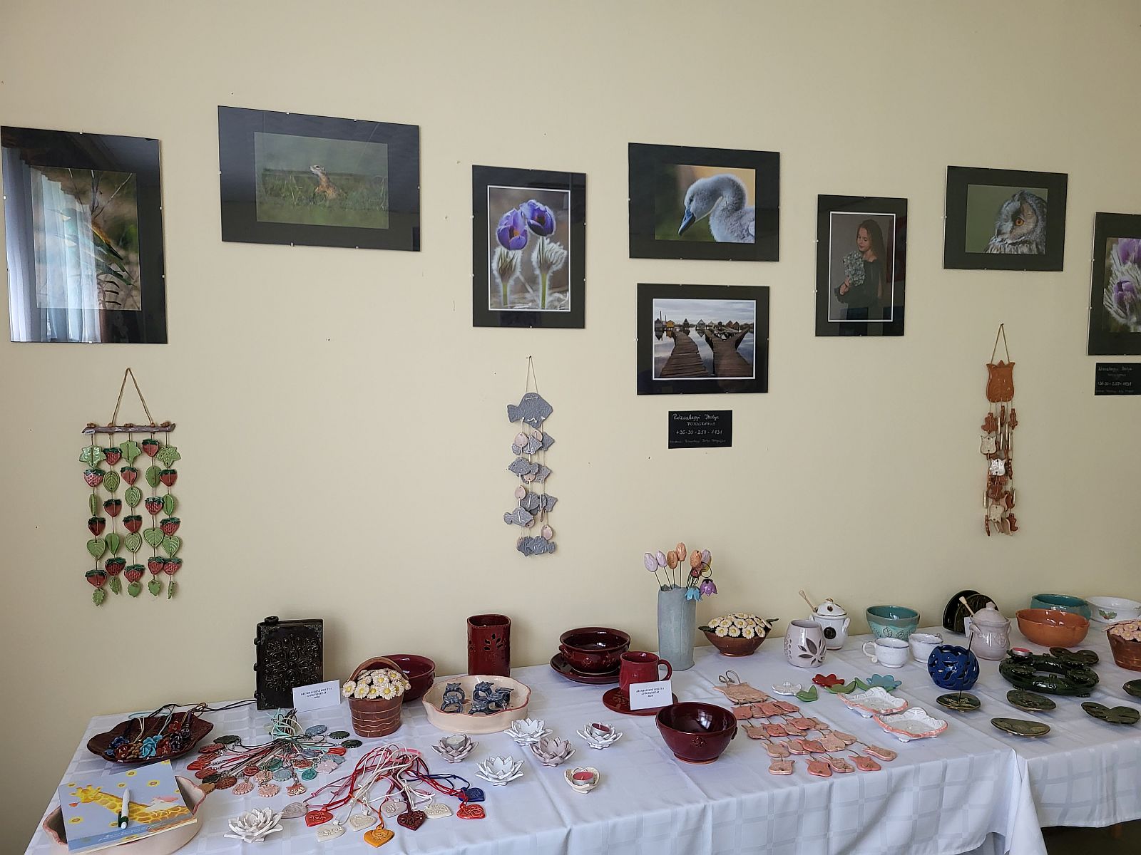 Kiállítás a kórház dolgozóinak alkotásaiból 2024.