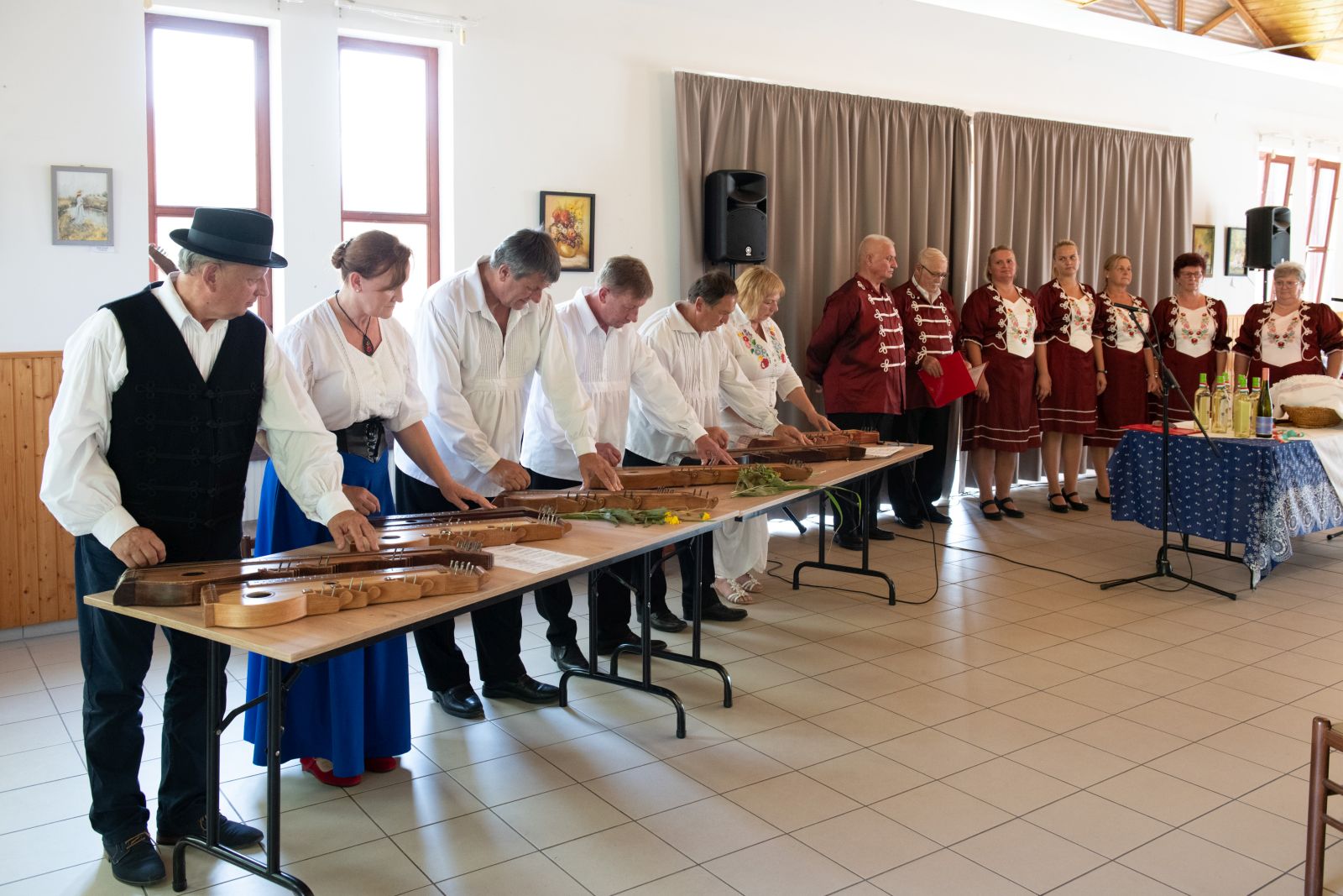 Az új kenyér ünnepe Kisfaludon