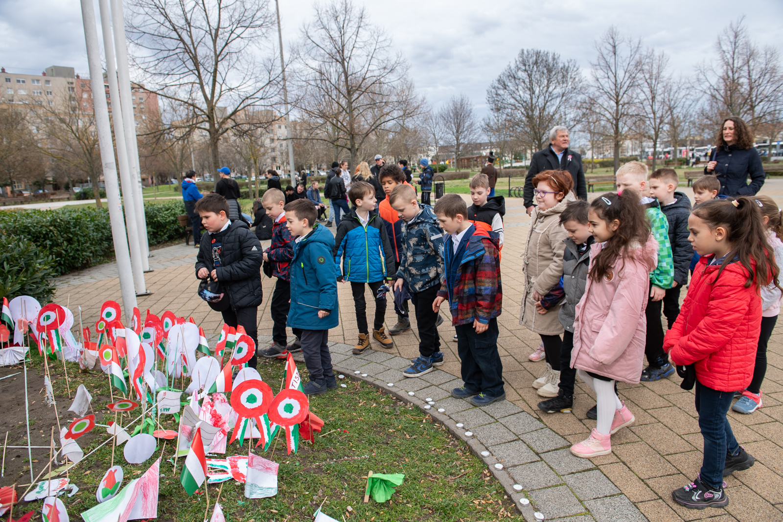 Koszorúzások a 48-as emlékhelyeken Székesfehérváron 2025.