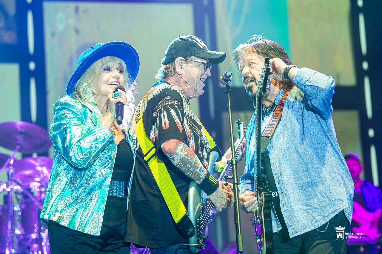 Neoton koncert Fehérvár Belvárosában a Királyi Napokon