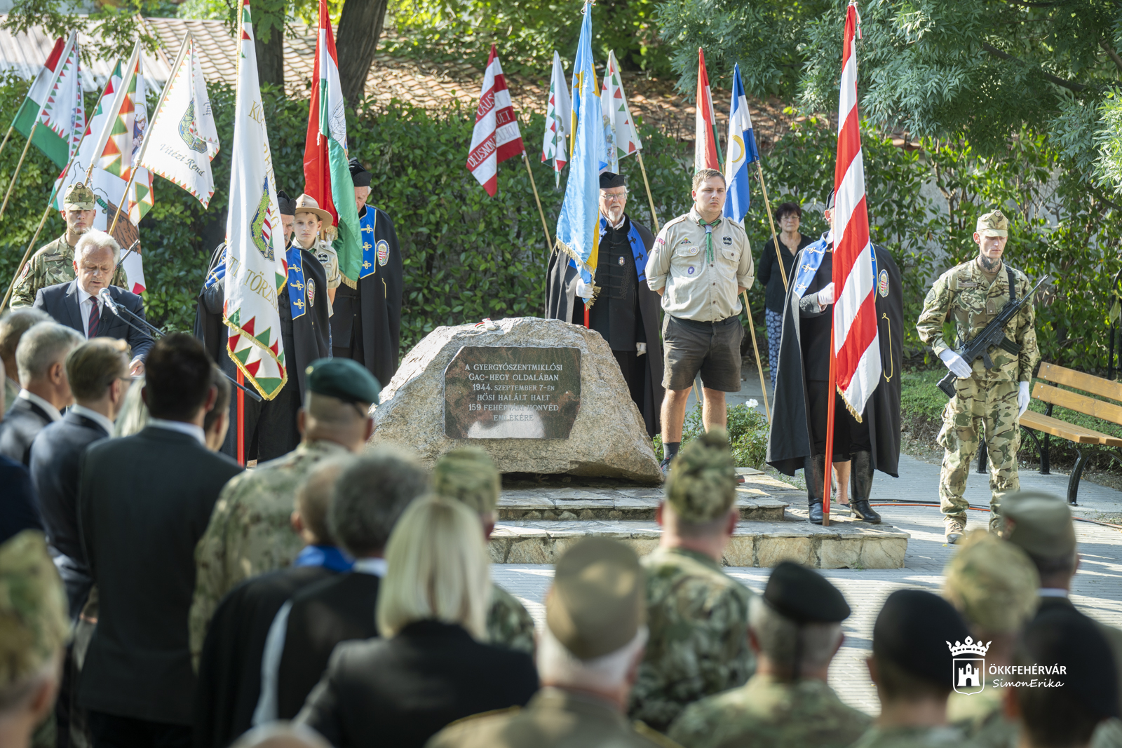 Megemlékezés a Gyergyó emlékparkban 2025.