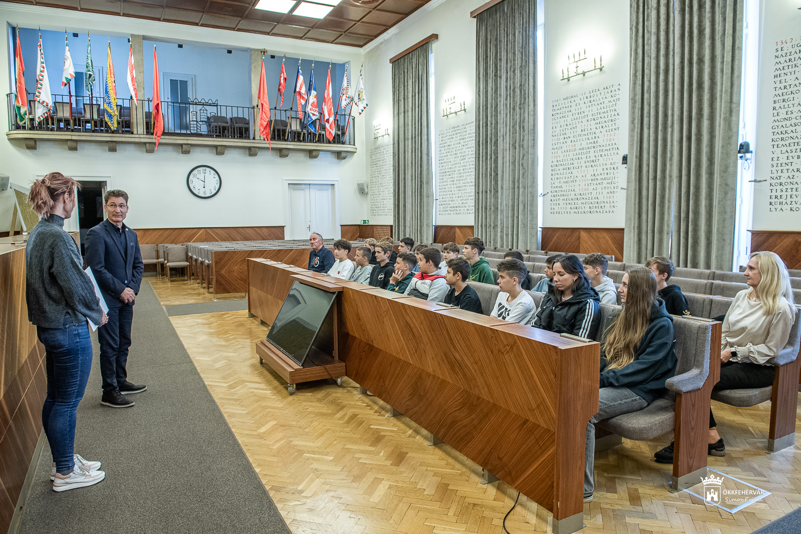 A legmobilisabb osztályt fogadták a Városházán