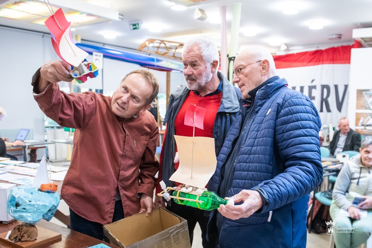 Fa Nándor és Gál József volt Fehérvári Sportmúzeum vendége