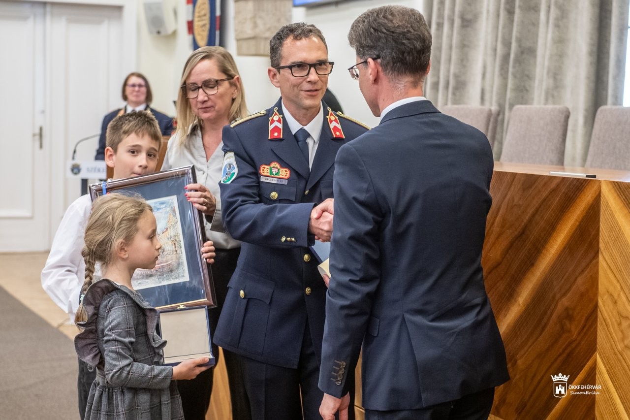 Szent Flórián-napi állománygyűlés a Katasztrófavédelmi Igazgatóságon