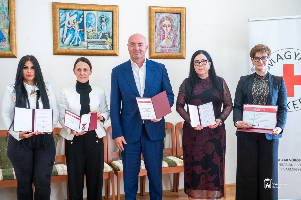 Ünnepelt a Magyar Vöröskereszt Fejér Vármegyei Szervezete