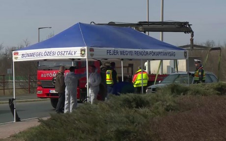 Benzinkutakról rabolt fegyverrel, majd öngyilkos lett egy férfi az Auchan körforgalomban