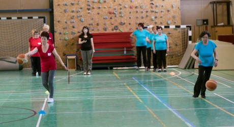 Négy csapat versenyzett a nyugdíjas női sportvetélkedő döntőjében