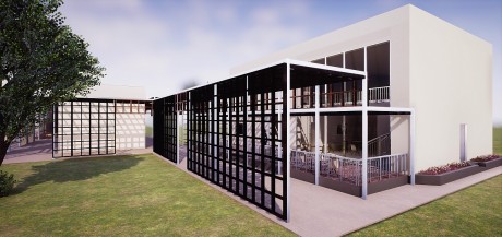 Folytatódik a kultúrudvar kialakítása a Feketehegy-Szárazréten