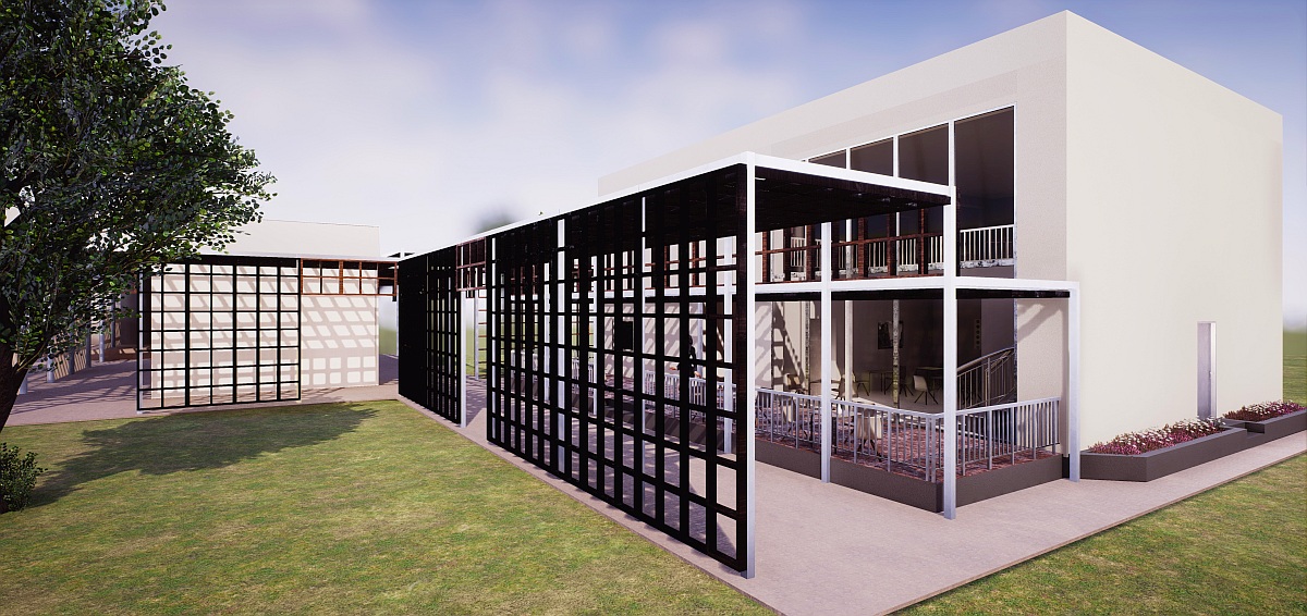 Folytatódik a kultúrudvar kialakítása a Feketehegy-Szárazréten