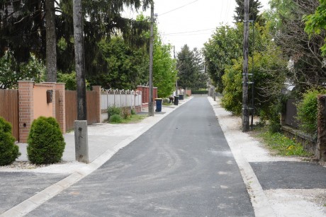 Elkészült a Korponai utca felújítása az Öreghegyen