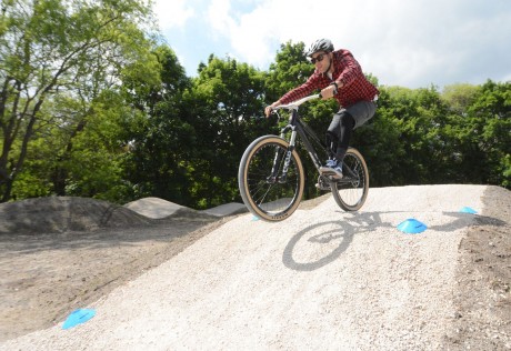 Bringacross - új kerékpáros pálya készült a Bregyó mögött a kiserdőben