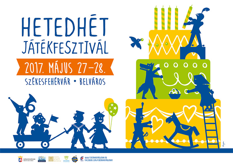 Hetedhét Játékfesztivál - hétvégén a gyerekeké lesz Székesfehérvár Belvárosa