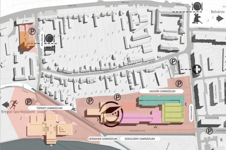 XXI. századi körülmények az új középiskolai campusban
