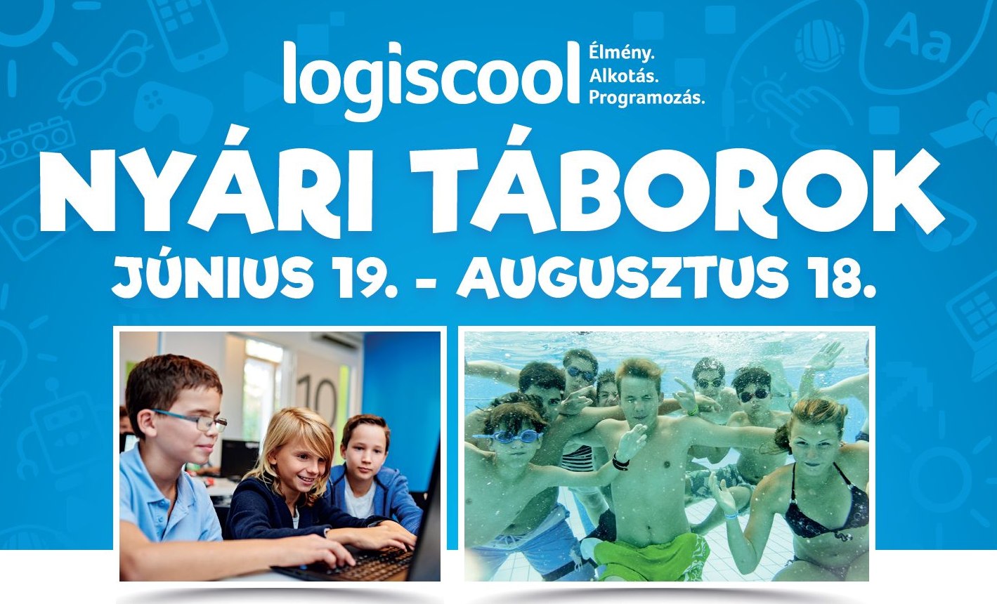 Programozás, játék, sport – Logiscool nyári élménytáborok Fehérváron