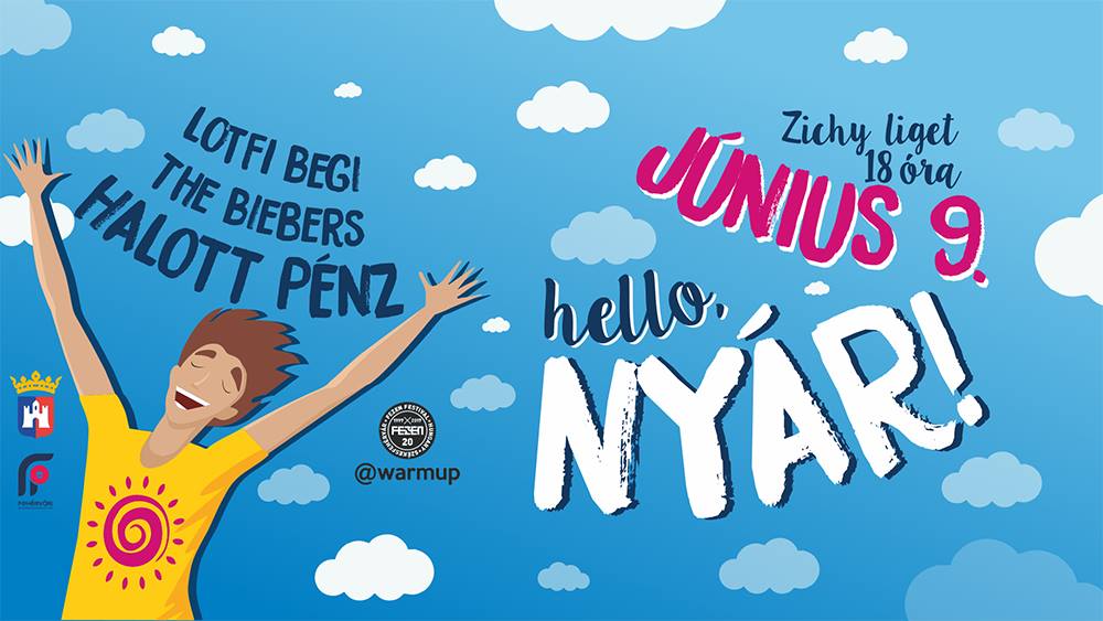 Halott Pénz, The Biebers és Lotfi Begi - tanévzáró buli pénteken a Zichy ligetben