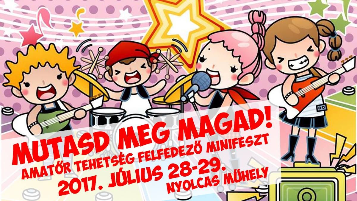 Amatőr zenei minifesztivál a Nyolcas műhelyben