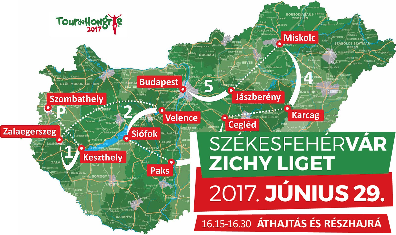 Kerékpáros programokkal várjuk csütörtökön délután Fehérváron a Tour de Hongrie mezőnyét