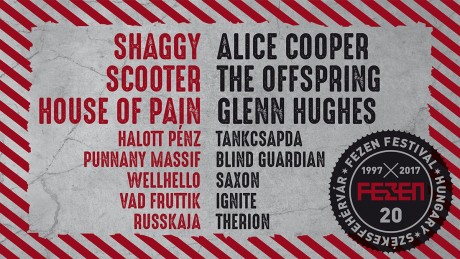 28 nap és FEZEN - Alice Cooper, Shaggy, Scooter és a The Offspring is Fehérváron