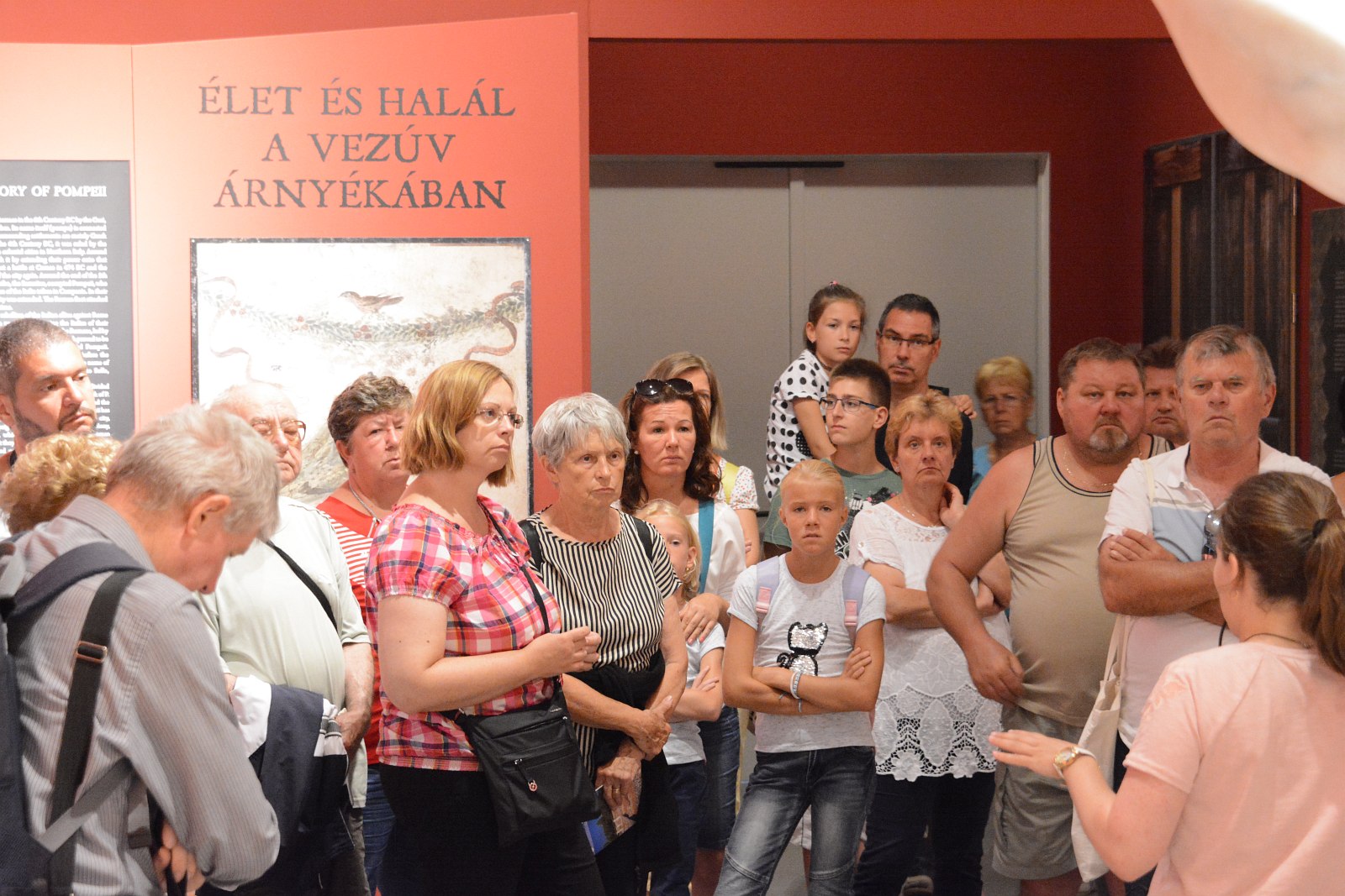 Augusztusban is folytatódnak az ingyenes tárlatvezetések a Pompeji kiállításon