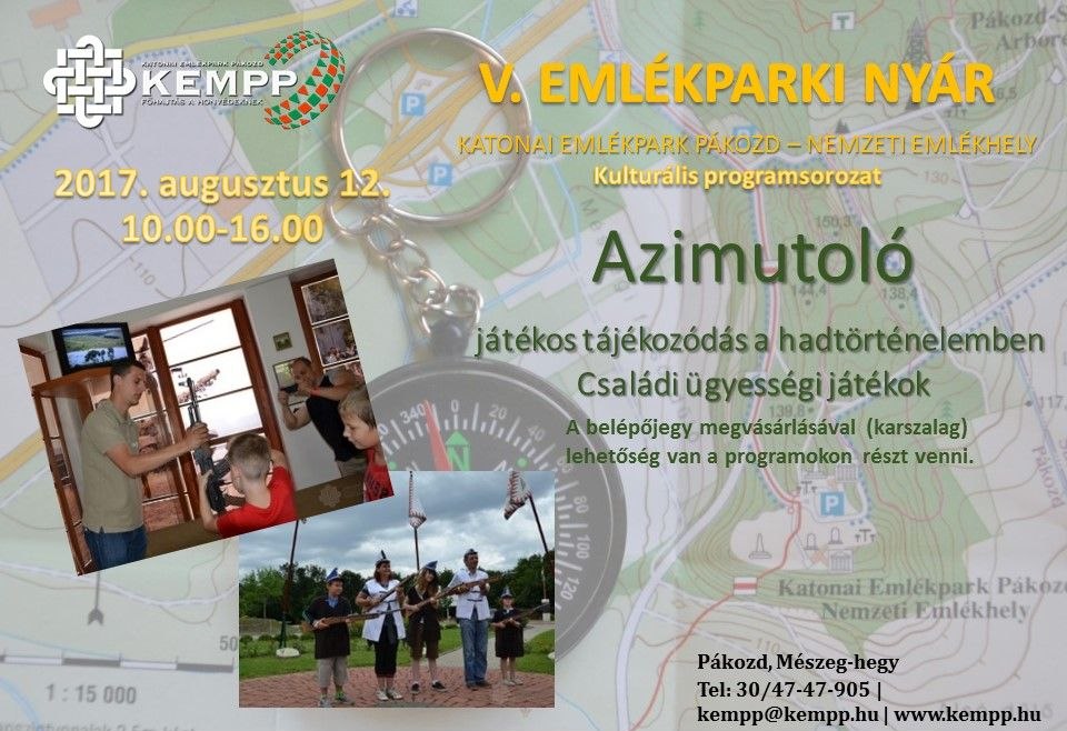 Interaktív játékokkal vár a Pákozdi Katonai Emlékpark augusztus 12-én