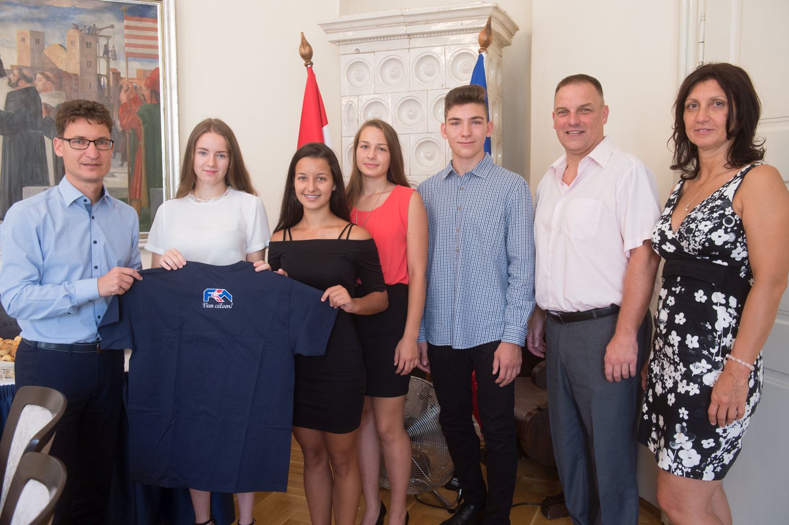 A Fehérvári Karate Akadémia fiataljainak gratulált Székesfehérvár polgármestere
