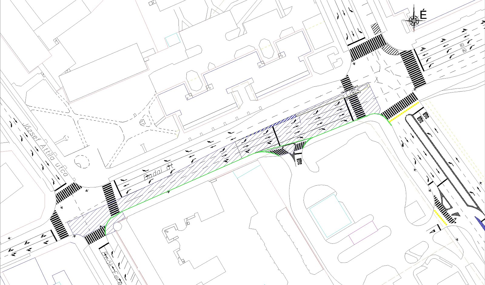 Forgalomkorlátozás a Deák és a Lövölde között a Budain útépítés miatt
