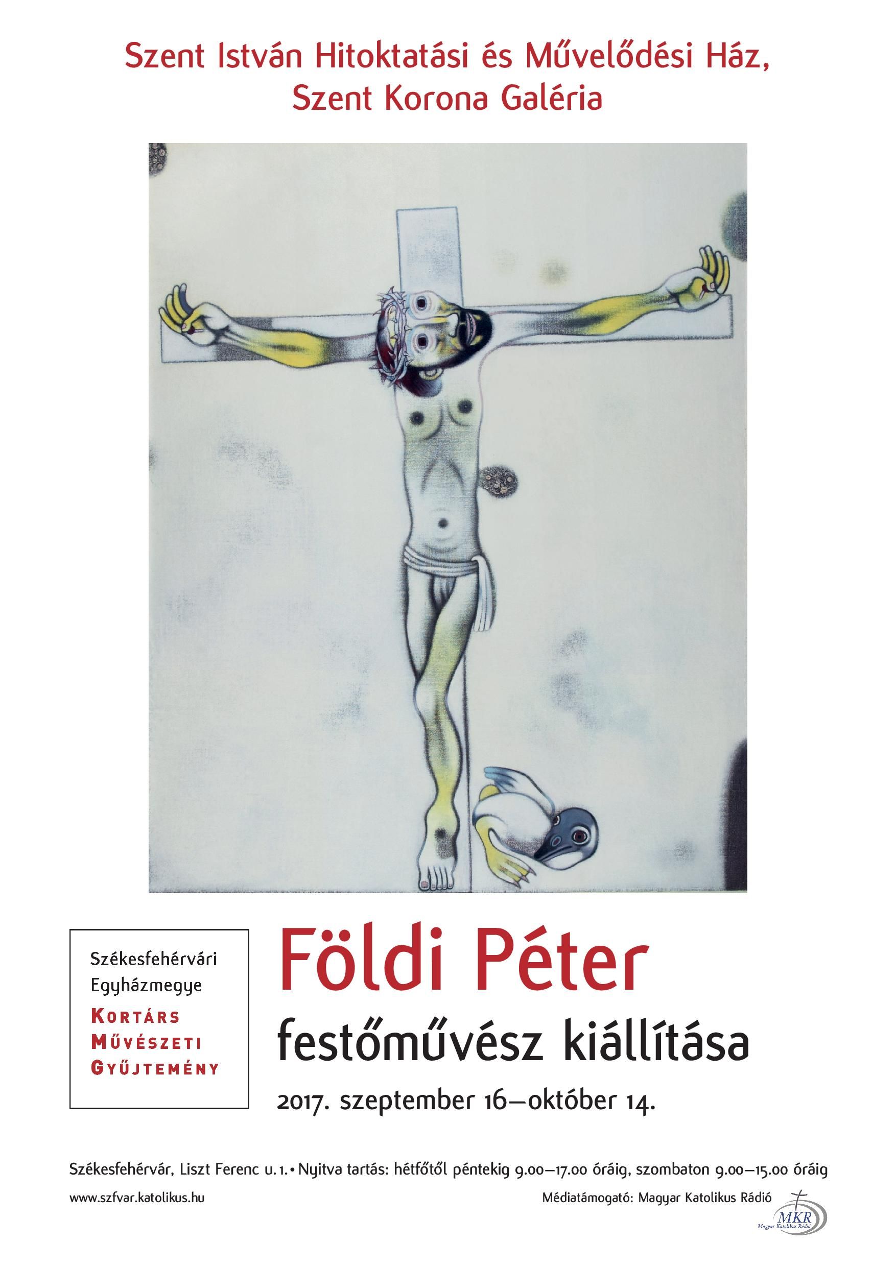 Földi Péter festőművész kiállítása nyílik meg az Ars Sacra Fesztiválon