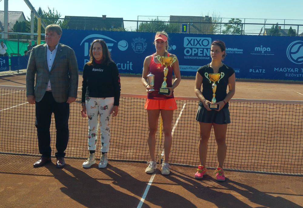 Tenisz: Bondár és Piros ünnepelhetett Fehérváron